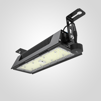 AC200V-277V অ্যালুমিনিয়াম লিনিয়ার LED হাই বে লাইট IK09 ইন্ডাস্ট্রিয়াল LED হাই বে