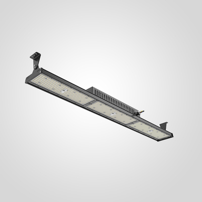 RAL 9017 কালো ETL/DLC লিনিয়ার প্যাডেল কোর্ট লাইট SMD5050 LED টাইপ 80W-300W সহ