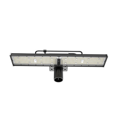 120-277V ইনপুট ভোল্টেজ রৈখিক উচ্চ বে LED আলো RAL 9017 কালো লেপ সঙ্গে